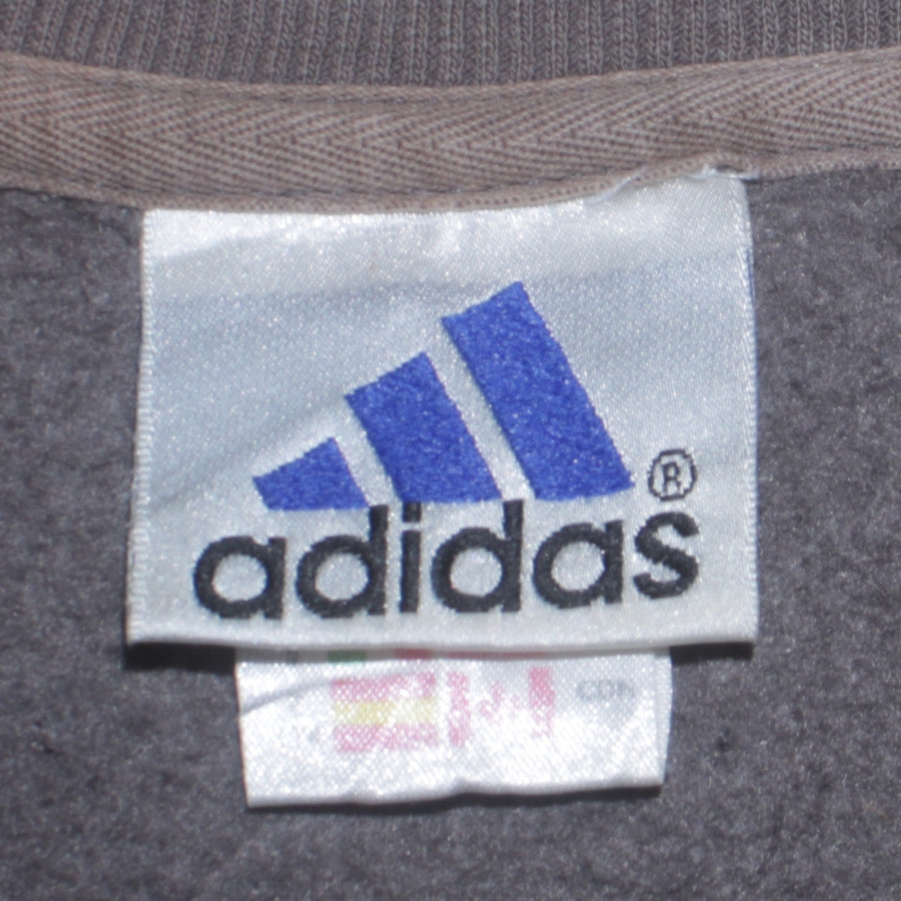 Mens UK Size S adidas Grey Pullover Sweatshirt