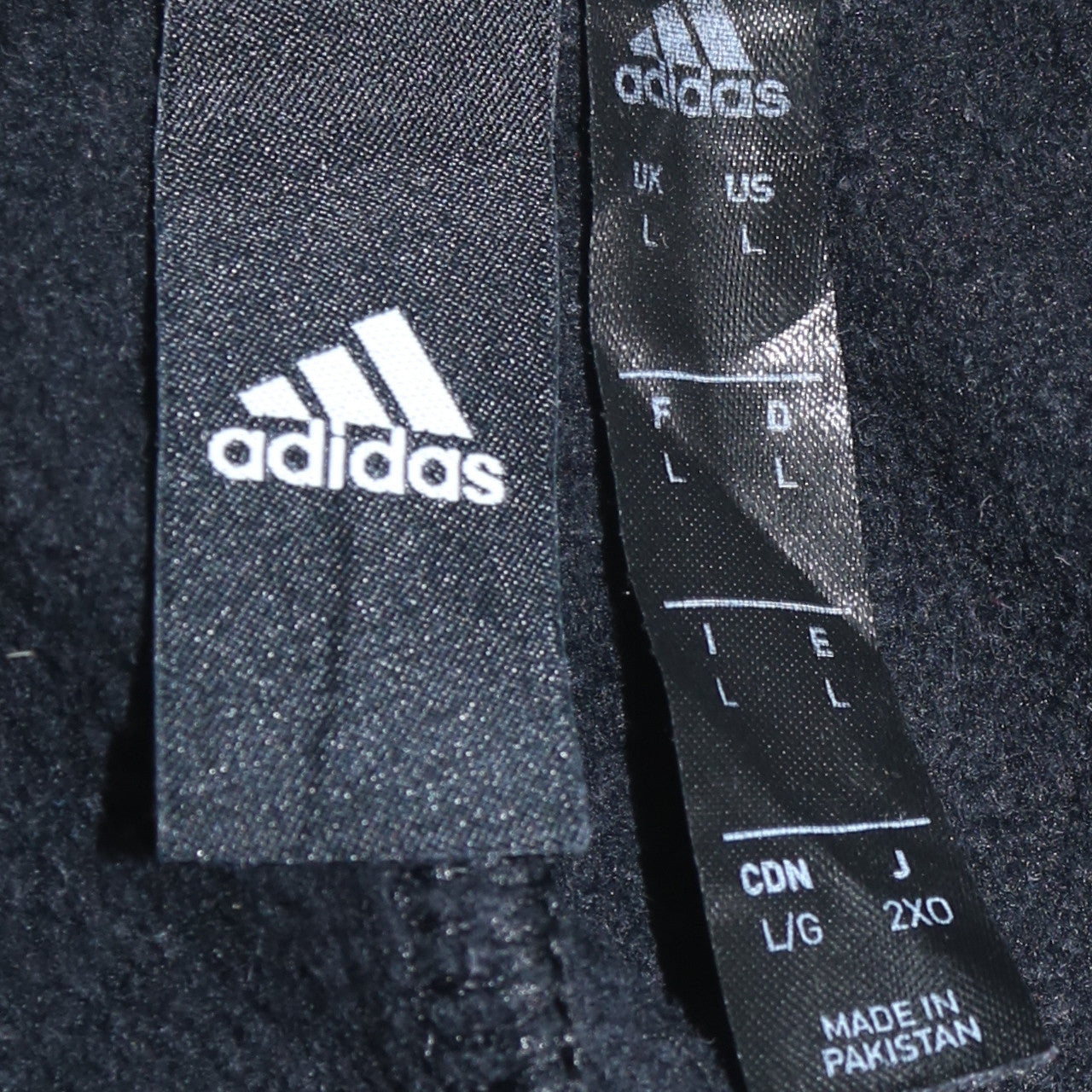 Adidas Mens Black L Sweatpants Tapered Casual Jogger Trousers