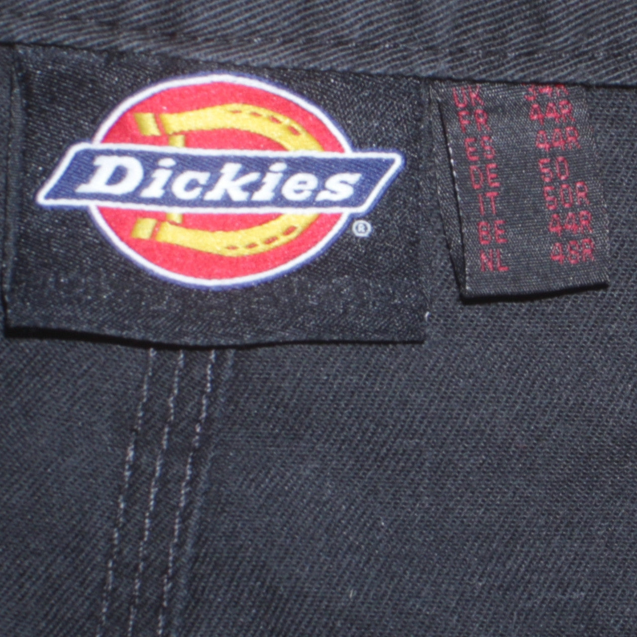 Dickies Mens Black Cargo Work Trousers Size 34 Regular Fit