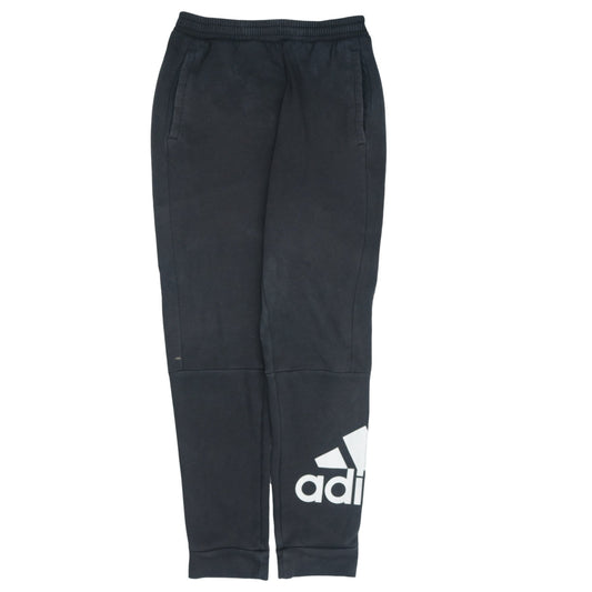 Mens UK Size S adidas Regular Fit Sweatpants Black Trousers