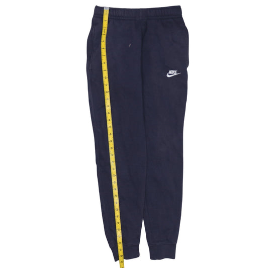 Nike Mens XS Blue Sweatpants Tapered Fleece Joggers Casual