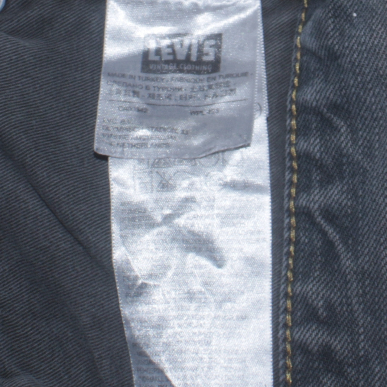 Levi's 505 Men's Blue Straight Leg Jeans W36 L34 Vintage Denim