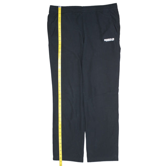 Puma Men’s Black Sweatpants S Regular Fit Casual Trousers