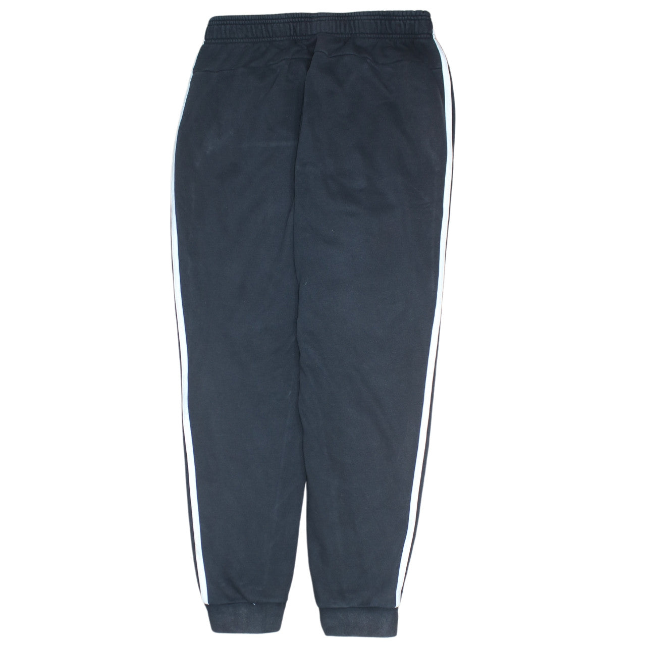 Adidas Men’s Black L Sweatpants Joggers with Logo Stripes