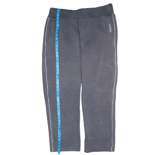Adidas Men’s Black 2XL Sweatpants Joggers Fleece Casual Trousers