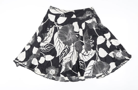 Womens UK Size 12 Coast A-Line Chiffon Skirt