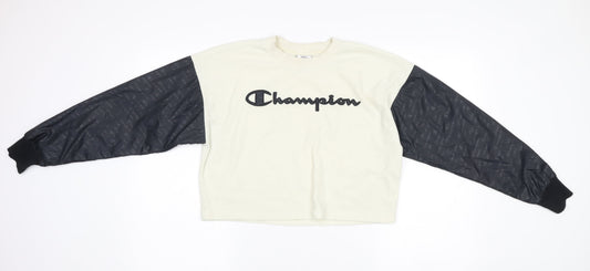 Womens UK Size S Champion Multicoloured Pullover Sweatshirt