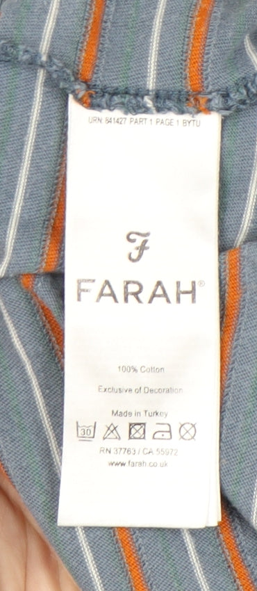 Mens UK Size XL Farah Blue T-Shirt