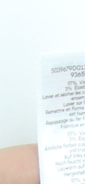 Bonmarché Women’s Pink Animal Print Blouse Size 16 3/4 Sleeve