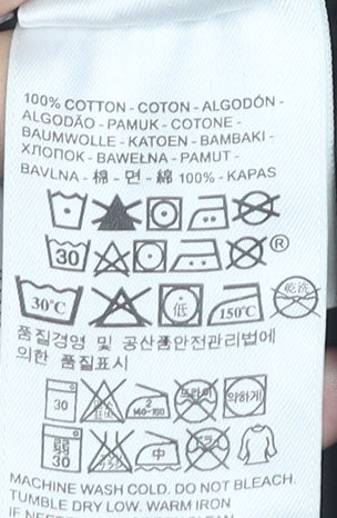 Levi's Men's Black Logo Graphic Print T-Shirt Size L