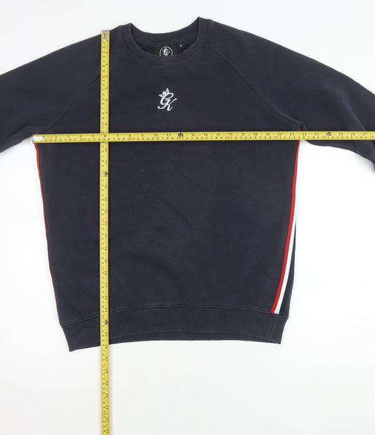 Mens UK Size S Gym King Blue Pullover Sweatshirt