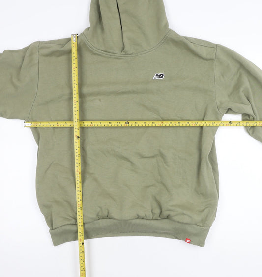 Mens UK Size S New Balance Green Pullover Hoodie