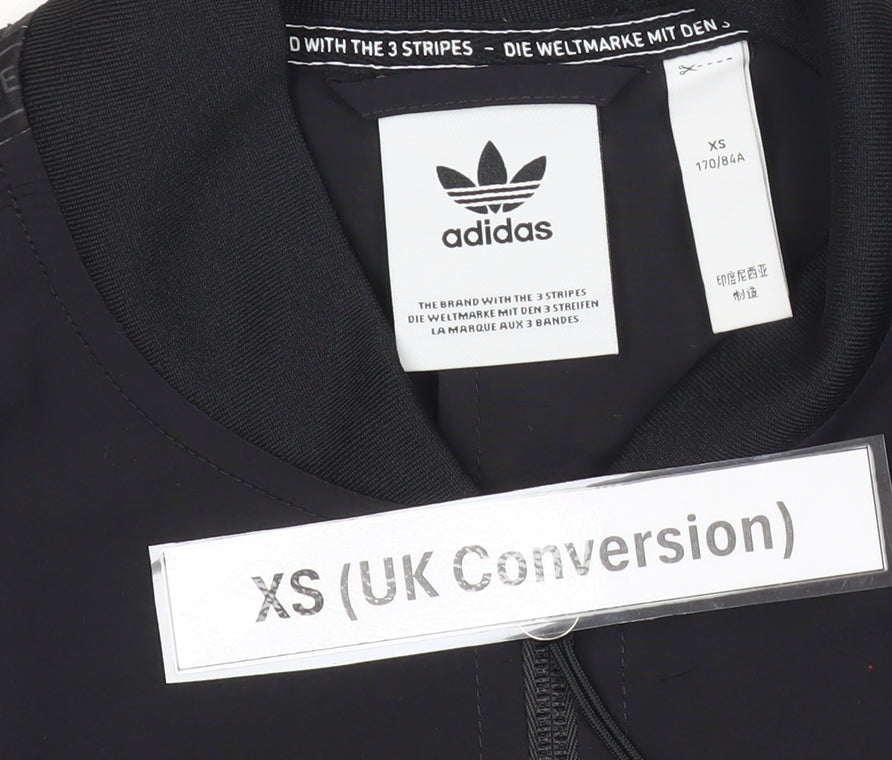 Adidas Mens Black XS NMD Track Jacket Full Zip Nylon Sportswear