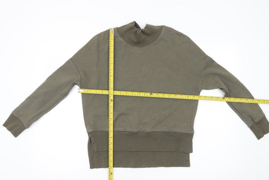Womens UK Size XS NEXT Green Pullover Sweatshirt
