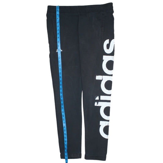 Womens UK Size S adidas Regular Fit Jogger Black Trousers