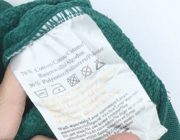 Umbro Mens Green XL Pullover Sweatshirt Crew Neck Sportswear