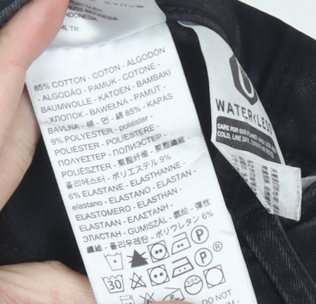 Levi's Women's Black Mile High Super Skinny Jeans Size 12 High Rise