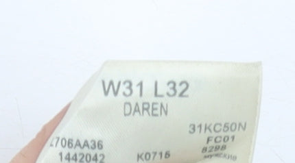 Lee Men’s Blue Straight Leg Jeans W31 L32 Daren Stretch Denim