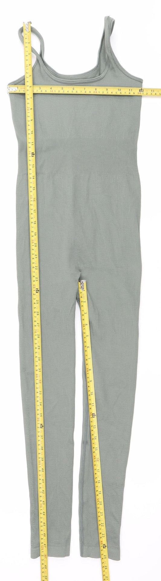 PrettyLittleThing Women’s Green Slim Fit Sleeveless Catsuit Size S