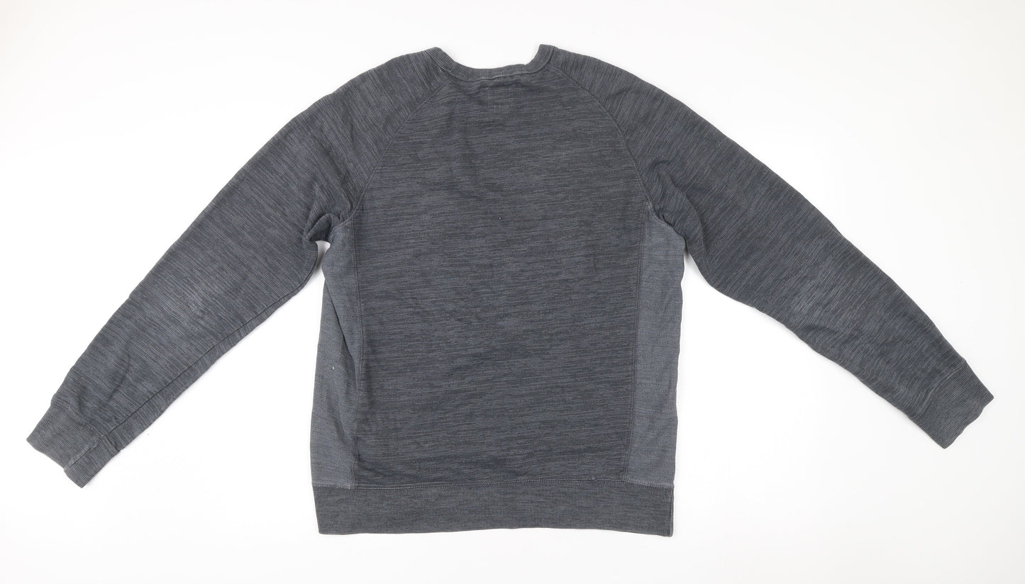 Mens UK Size L Champion Grey Pullover Sweatshirt
