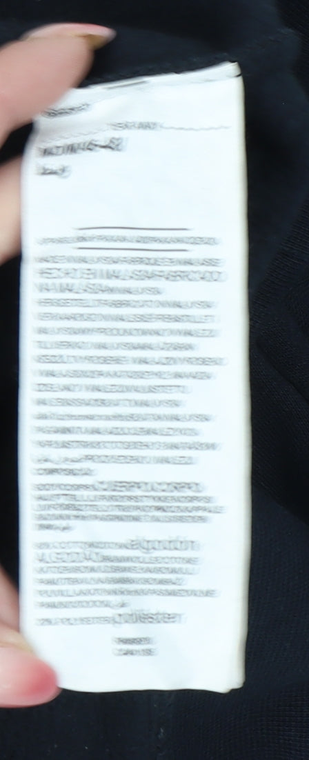 Under Armour Men’s Black Pullover Hoodie Size M Fleece Logo Athletic