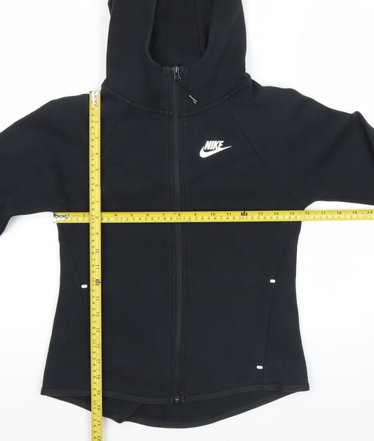 Nike Women’s Black XS Full Zip Hoodie Hooded Sweatshirt