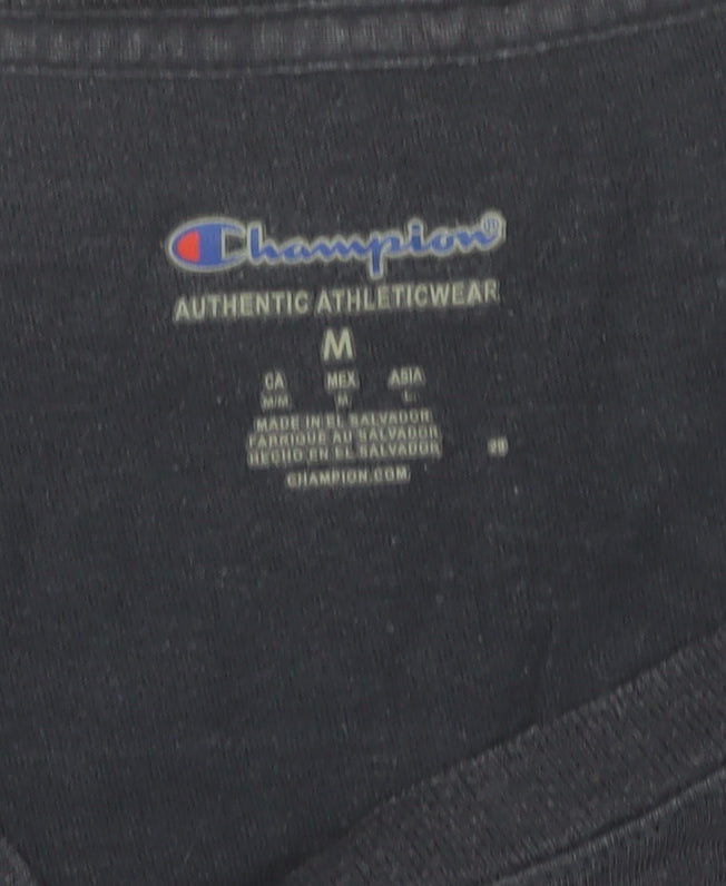 Mens UK Size M Champion Blue T-Shirt