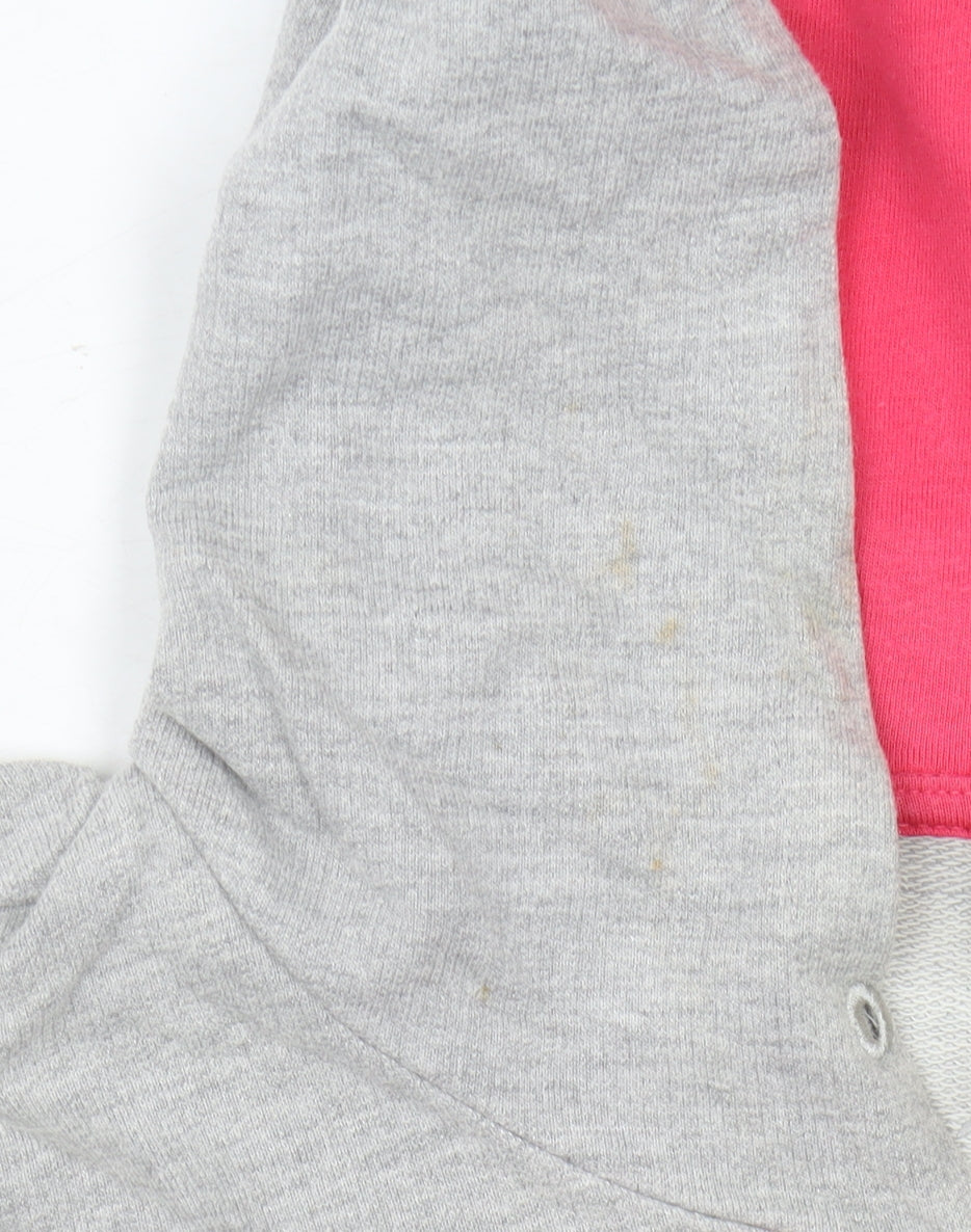 Adidas Women’s Grey Hoodie Size 12 UK Pullover Logo Sweatshirt