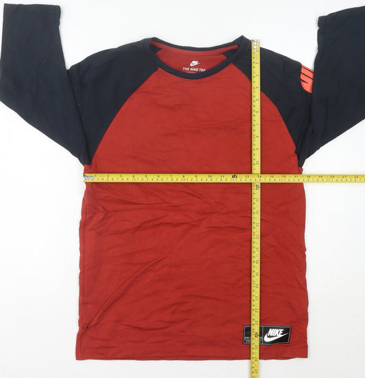 Womens UK Size 10 Nike Multicoloured Basic T-Shirt