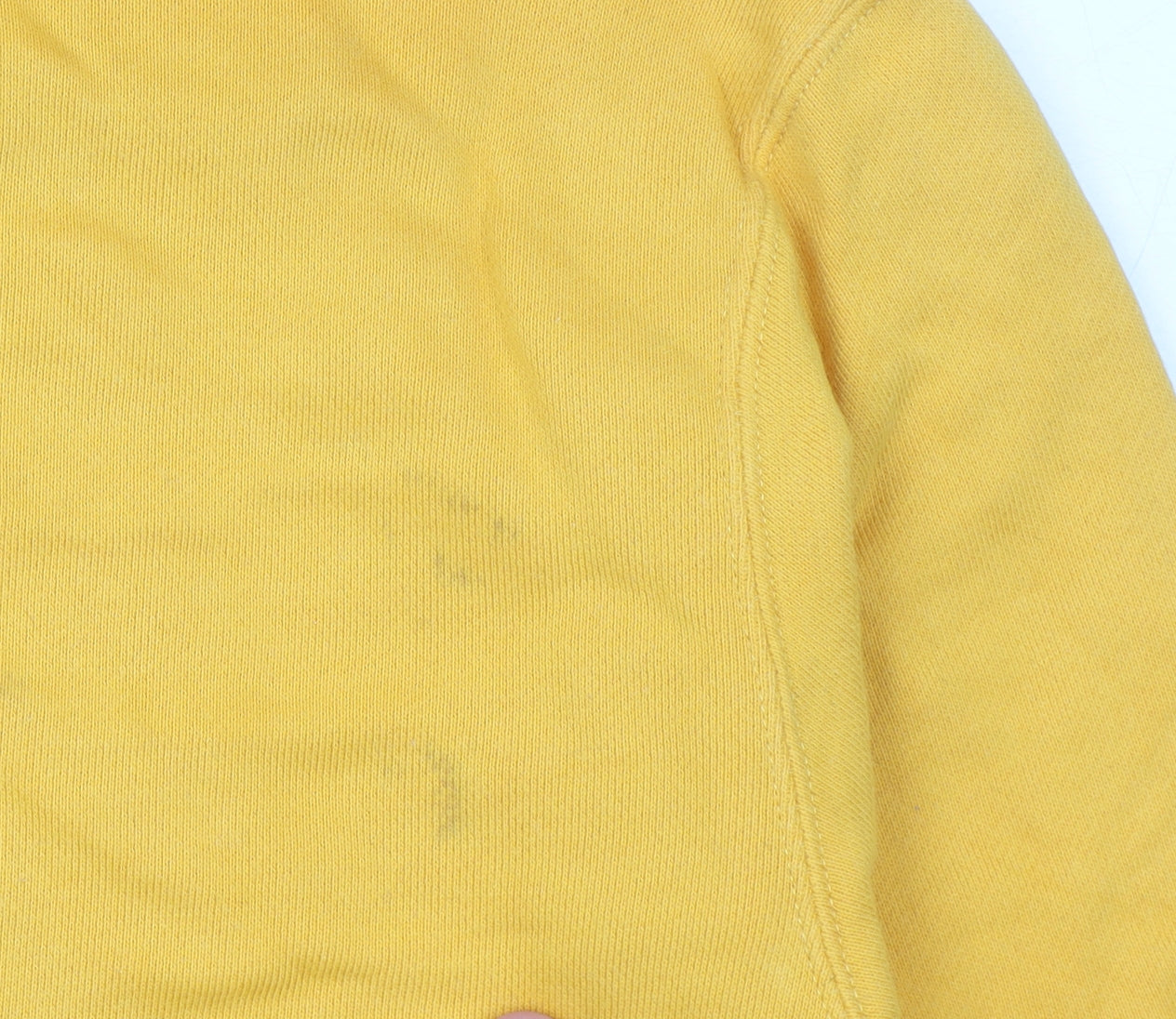 Champion Womens Yellow Pullover Hoodie Size 16 Regular Fit