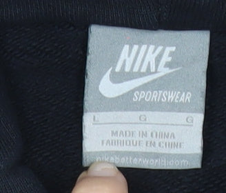 Nike Women’s Black Full Zip Hoodie Sweatshirt S Logo Sportswear