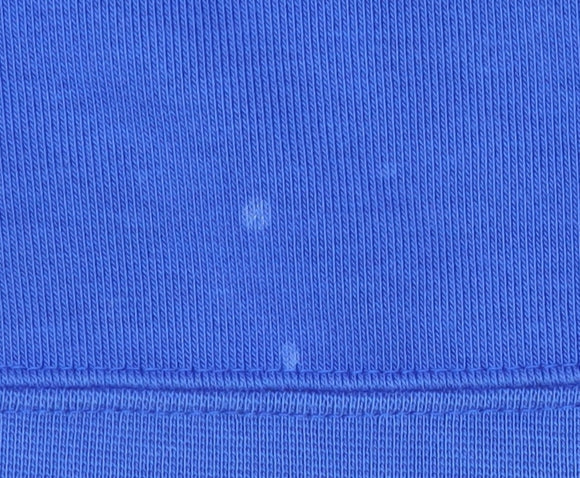 Nike Women Red Blue Logo 1/4 Zip Sweatshirt Size 14 Dri-Fit Sportswear