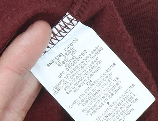 Champion Women's Red Pullover Hoodie Size 10 Regular Fit