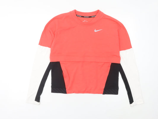 Womens UK Size 8 Nike Multicoloured Pullover Sweatshirt