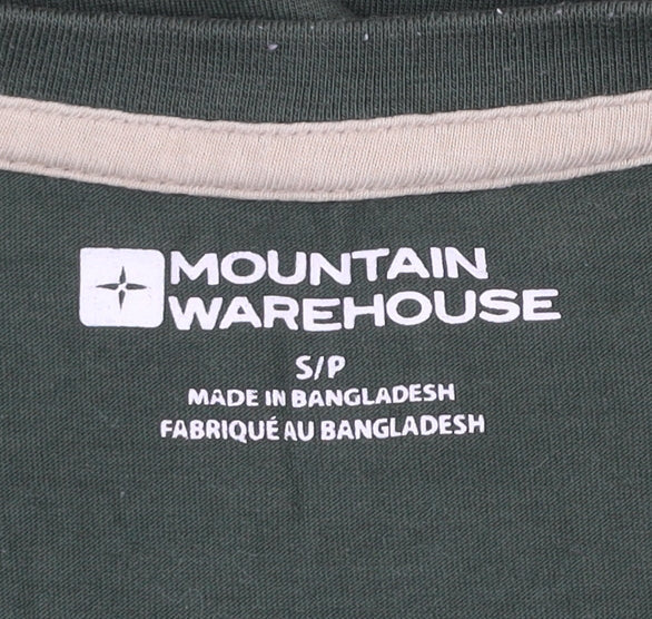Mountain Warehouse Men's Green Small Explore Graphic T-Shirt