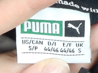 Puma Women Black Small Full Zip Hoodie Sportswear Original