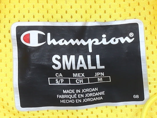 Champion Women’s Yellow Small Windbreaker Hooded Jacket