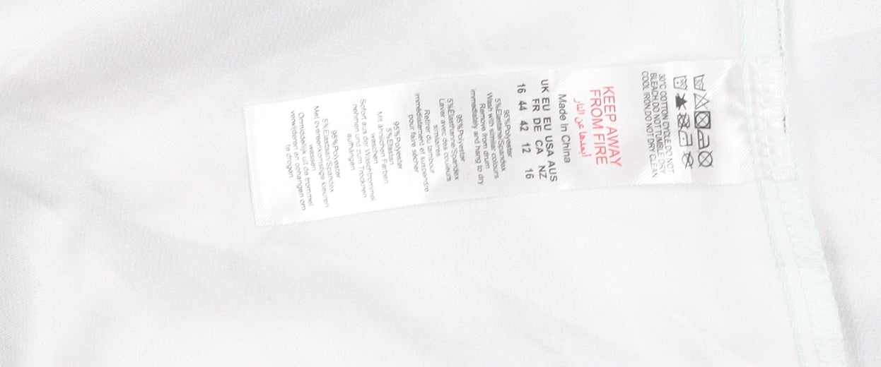 PrettyLittleThing Women’s Multicoloured Midi Pencil Skirt Size 16