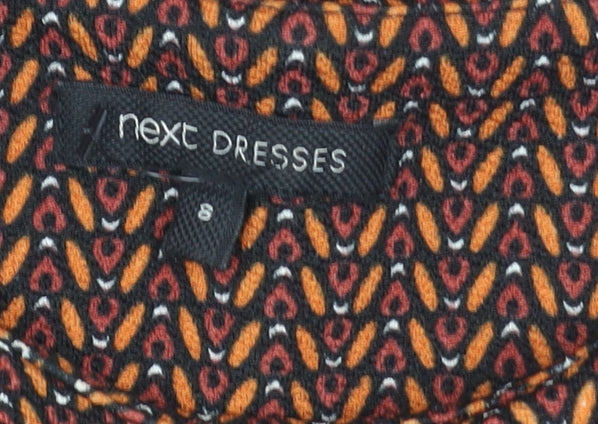 Next Women’s Multicoloured Geometric Bodycon Dress Size 8
