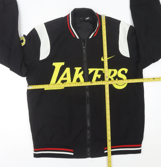 Nike Men’s Black Lakers Varsity Jacket Size S Basketball