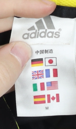 Adidas Women’s Black M Track Jacket Hooded Full Zip Sportswear Size M