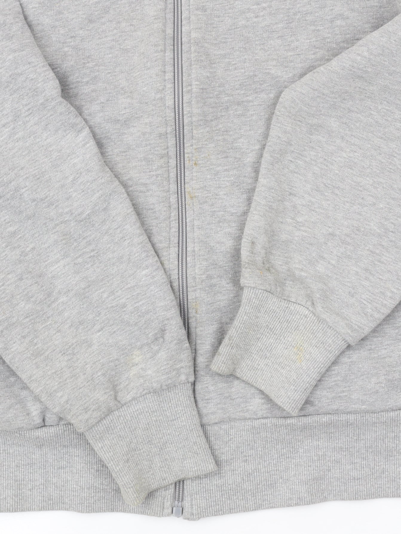Ellesse Womens Grey UK 10 Full Zip Hoodie Sweatshirt Casual