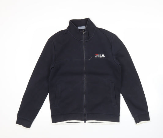 Womens UK Size 10 FILA Black Gym & Training Running & Jogging Walking Jacket