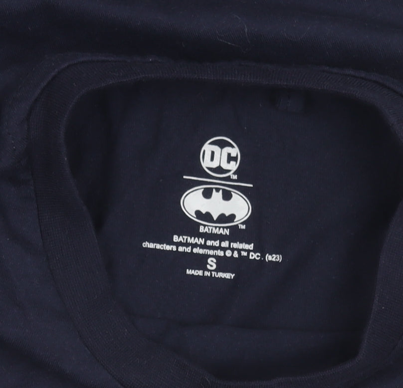 Primark Men’s Blue Joker Batman DC Comics Graphic T-Shirt Size S