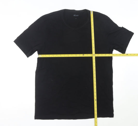 Mens UK Size 2XL Boss Black T-Shirt