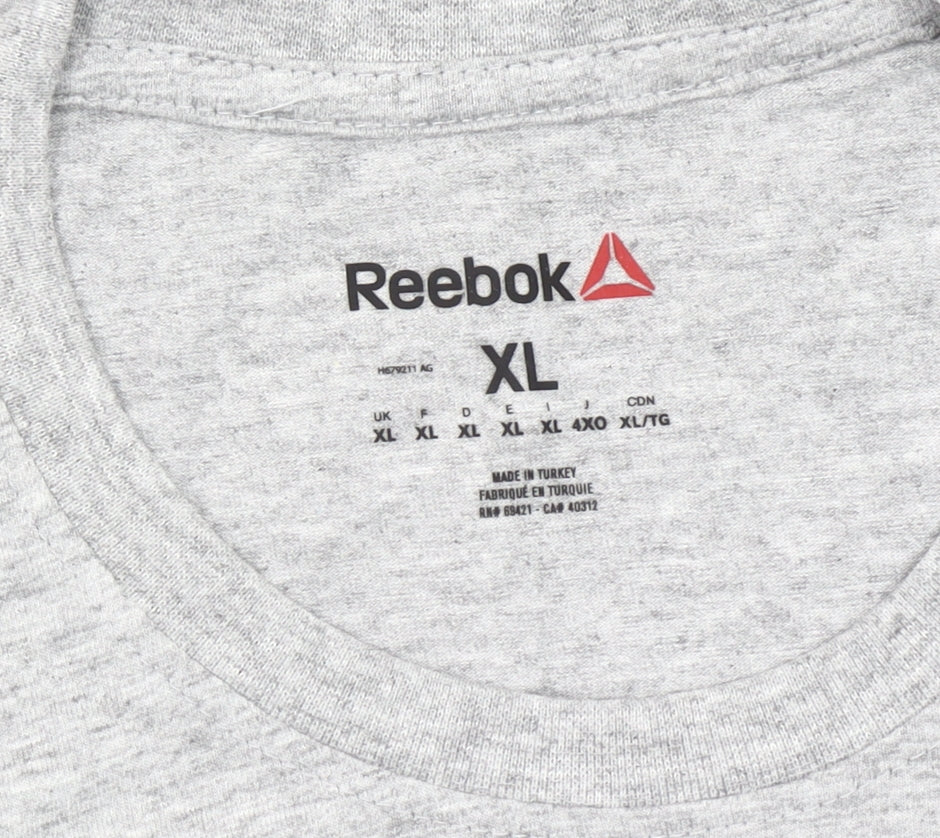 Reebok Men’s Grey XL UFC Ireland Graphic Sports T-Shirt