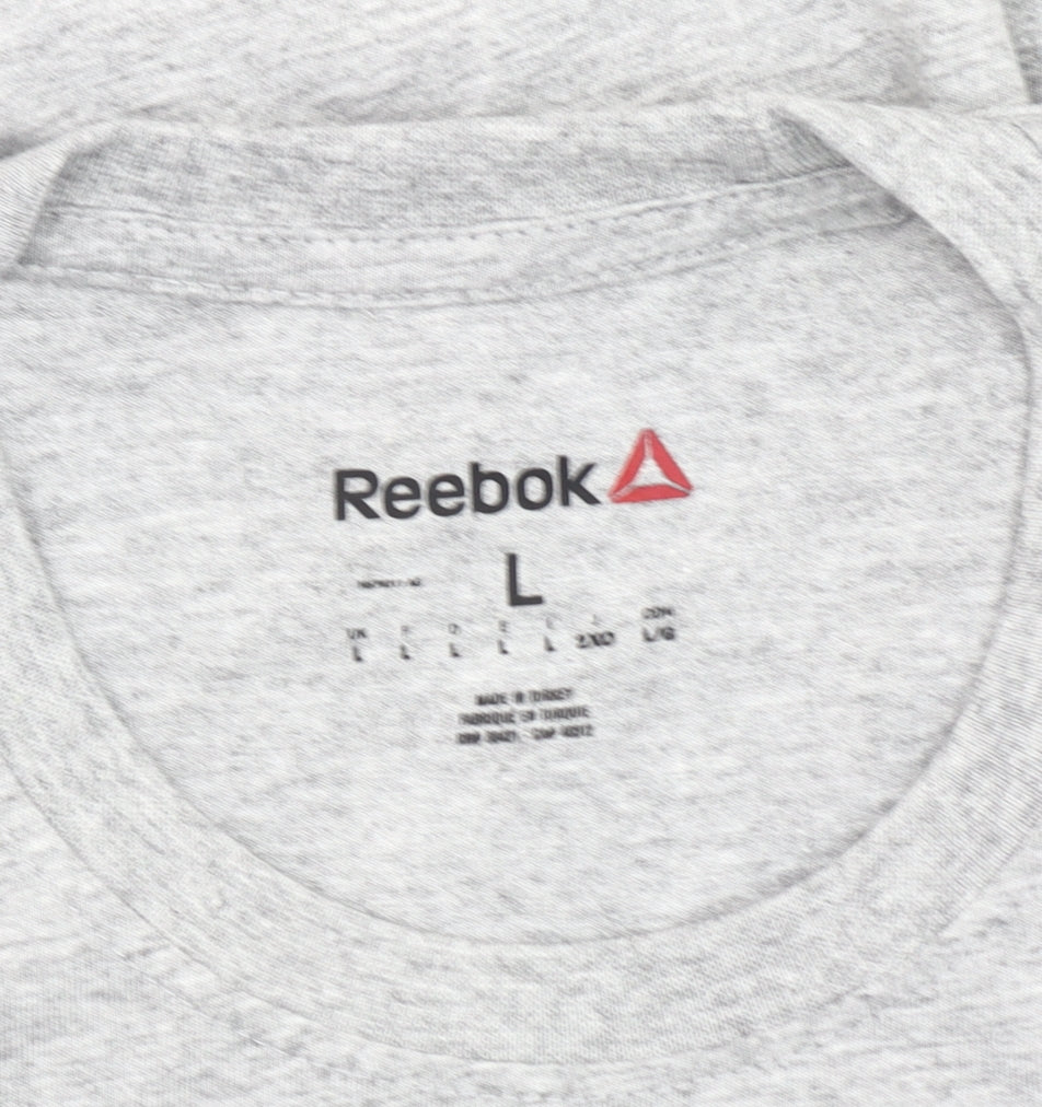 Reebok Men’s Grey UFC Ireland Graphic T-Shirt Size L