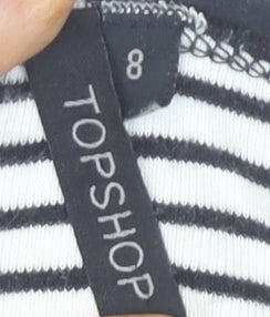 Womens UK Size 8 Topshop Multicoloured Cardigan Jumper