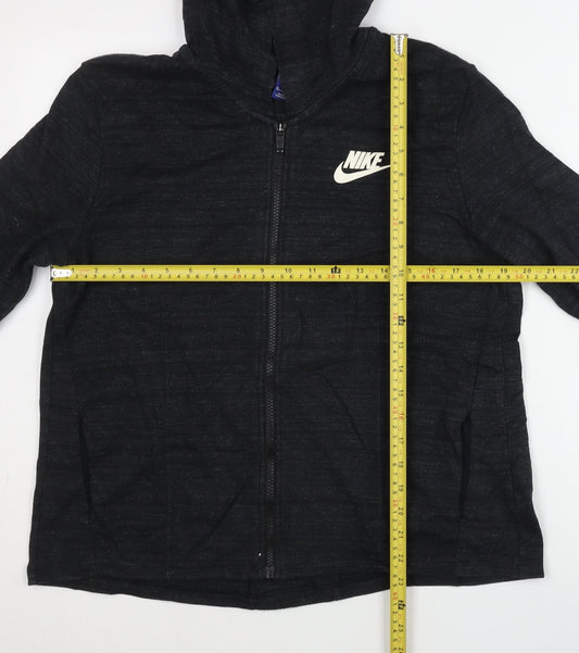 Nike Women’s Black XL Full Zip Hoodie Jacket Sportswear