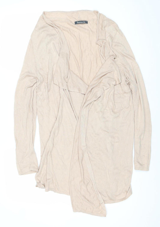 Womens UK Size S Bonmarché Beige Cardigan Jumper